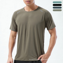 OEM Gym Wear top Top rapide à sec régulier de sports de gymnase pour les hommes